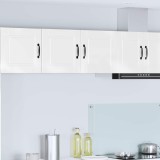 vidaXL Dulap de bucătărie Alb lucios 80 x 31 x 40 cm Lemn compozit 885289