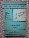 Scrisori / Mihai Eminescu Texte Comentate