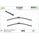 Valeo lamela stergator Silencio Flat Blade SET