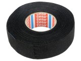 Bandă Textilă Auto Neagră 25mm x 15m