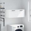 VidaXL Dulap de perete, alb, 80x36,5x35 cm, lemn compozit 830100