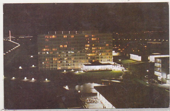 bnk cp Mamaia - Noaptea , un peisaj de basm - necirculata