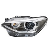 Far Bmw Seria 1, 08.2015, partea Stanga, bi-xenon; cu sistem iluminat in curba; cu lumina timp de zi tip LED; D1S+PY21W; electric; fara bec