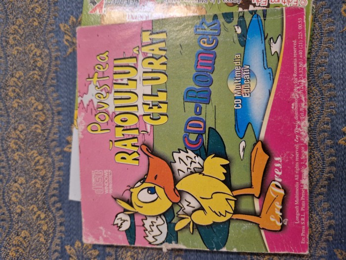 Dvd copii Povestea ratoiului cel urat