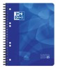 Caiet cu spirala A5+, OXFORD School Projectbook, 4cul x 30file-90g/mp,