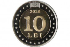 SV * Moldova 10 LEI 2018 UNC * Aniversare 25 Ani Introducerea Monedei Naționale foto