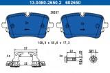 ATE 13.0460-2650.2 set placute frana,frana disc