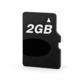 Card de Memorie microSD, 2 GB, Negru