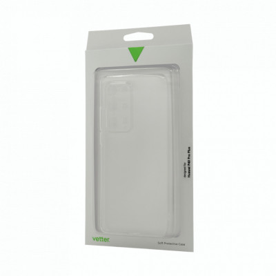 Husa de protectie Vetter pentru Huawei P40 Pro+, Soft Touch Ultra Slim, Transparent foto
