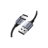 Ugreen USB - Cablu USB tip C cablu de &icirc;ncărcare rapidă pentru &icirc;ncărcare rapidă a datelor și &icirc;ncărcare 3.0 3A 1m - gri (60126)
