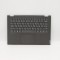 Carcasa superioara cu tastatura palmrest Laptop, Lenovo, IdeaPad C340-14API Type 81N6, 5CB0S17380, AP2GA000A, iluminata, gri, layout UA (ukrainian)