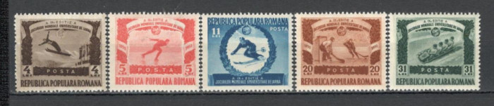 Romania.1951 Universiada de iarna Brasov YR.147