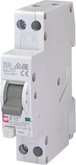 Siguranta automata diferentiala RCBO KZS-1M 1p+N A B13/10mA 6kA ETI foto
