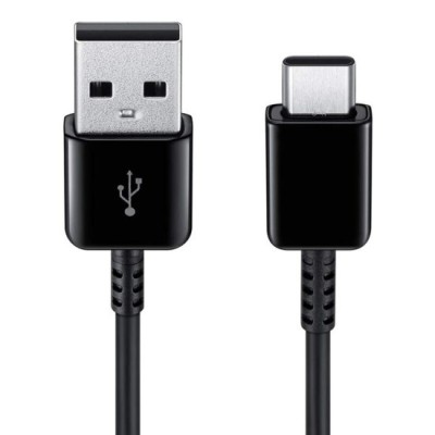 Cablu de Date USB la Type-C, 1.2m - Samsung (EP-DG950CBE) - Black (Bulk Packing) foto