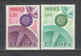 Monaco.1967 EUROPA SM.473, Nestampilat