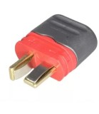 Mufa alimentare DC tata PIN 2 pe cablu lipite 25A AMASS AM-1015