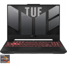 Laptop Gaming ASUS TUF Gaming A15 FA507NU cu procesor AMD Ryzen™ 7 7735HS pana la 4.7GHz, 15.6, Full HD, IPS, 144Hz, 16GB DDR5, 1TB SSD, NVIDIA® GeFor