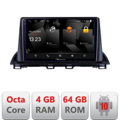 Navigatie Mazda 3 2014-2019 5510-463 Android Octa Core 720p 4+64 DSP 360 camera carplay android auto CarStore Technology foto