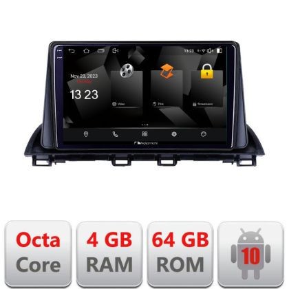 Navigatie Mazda 3 2014-2019 5510-463 Android Octa Core 720p 4+64 DSP 360 camera carplay android auto CarStore Technology