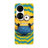 Husa compatibila cu Huawei P50 Pro model Minions The Rise of Gru, Silicon, TPU, Viceversa, Transparent, Carcasa
