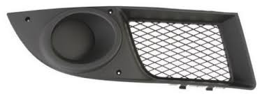 Grila bara fata Fiat Doblo (119/223), 01.2006-01.2010, Stanga, 304127-3 cu locas pentru proiectoare plastic foto