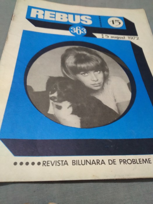 REVISTA REBUS NR.15/5 AUGUST 1972