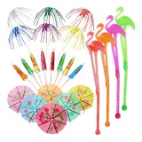 Cumpara ieftin Set 90 de decoratiuni pentru paare si cocktail Patelai, multicolor