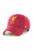 47brand sapca Epl Liverpool culoarea rosu, cu imprimeu, 47 Brand