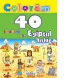 Coloram 40 de imagini din Egiptul antic
