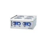 Masina de gatit electrica profesionala de banc cu 4 plite