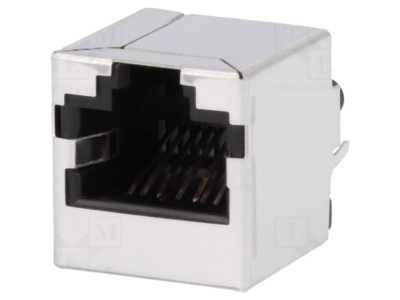 Conector RJ45 Cat6 ecranat, drept foto