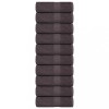 VidaXL Prosoape pentru oaspeți 10 buc Antracit 360 g/m&sup2; 100% bumbac