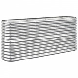 Cumpara ieftin Strat inaltat gradina 152x40x68 cm otel galvanizat