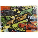 Puzzle Witty Puzzlezz, Masini de curse, 35 piese