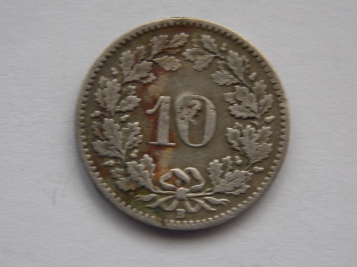 10 RAPPEN 1914 ELVETIA