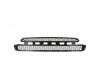 Grila bara protectie, spoiler Tesla Model S, 06.2012-2016, montare fata, centrala, negru, RapidAuto