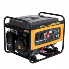 Kipor KGE6500E3 Generator open-frame 6kVA, benzina, trifazat, 3000rpm foto