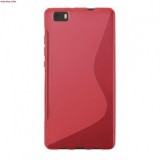 Husa Silicon S-Line Huawei Ascend P8 Rosu
