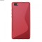 Husa Silicon S-Line Huawei Ascend P8 Rosu