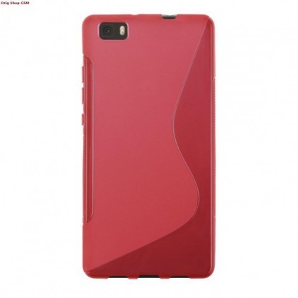 Husa Silicon S-Line Huawei Ascend P8 Rosu