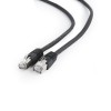 PATCH CORD FTP GEMBIRD Cat6, cupru-aluminiu, 0.5 m, negru, AWG26, ecranat &quot;PP6-0.5M/BK&quot; (timbru verde 0.08 lei)
