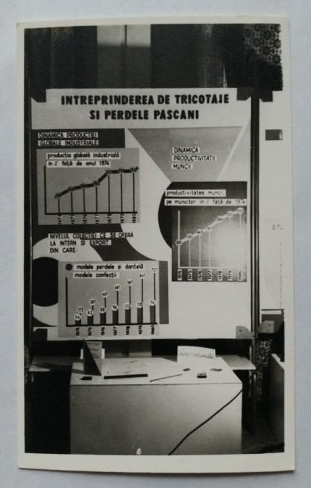 Fotografie proletcultistă &Icirc;ntreprinderea de tricotaje și perdele din Pașcani