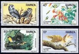 Rwanda 1985 - Păsări, Audubon, serie neuzata