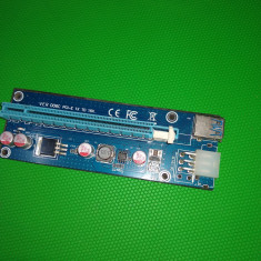 Riser Card PCI-E 1x to 16x -6 pin VER.006C