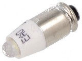 Lampă LED albă S5,7s 12VDC 12VAC cu 1 diodă