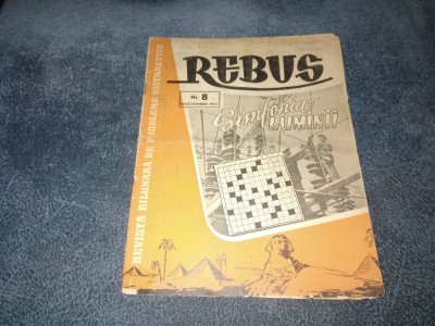 REVISTA REBUS 20 OCTOMBRIE 1957 foto