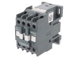 Contactor 3-pol 18A NO 220V cu 3 Contacte auxiliare