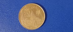 Moneda -50 bani 2016- comemorativa -575 de Ani de cand Iancu de Hunedoara a devenit Voievod al Transilvaniei