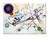 Cumpara ieftin Tablou celebru pictat manual, Composition VIII, 70x50cm ulei pe panza, reproducere Wassily Kandinsky