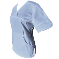 Halat Medical Pe Stil, Albastru Deschis, Model Sanda - XL